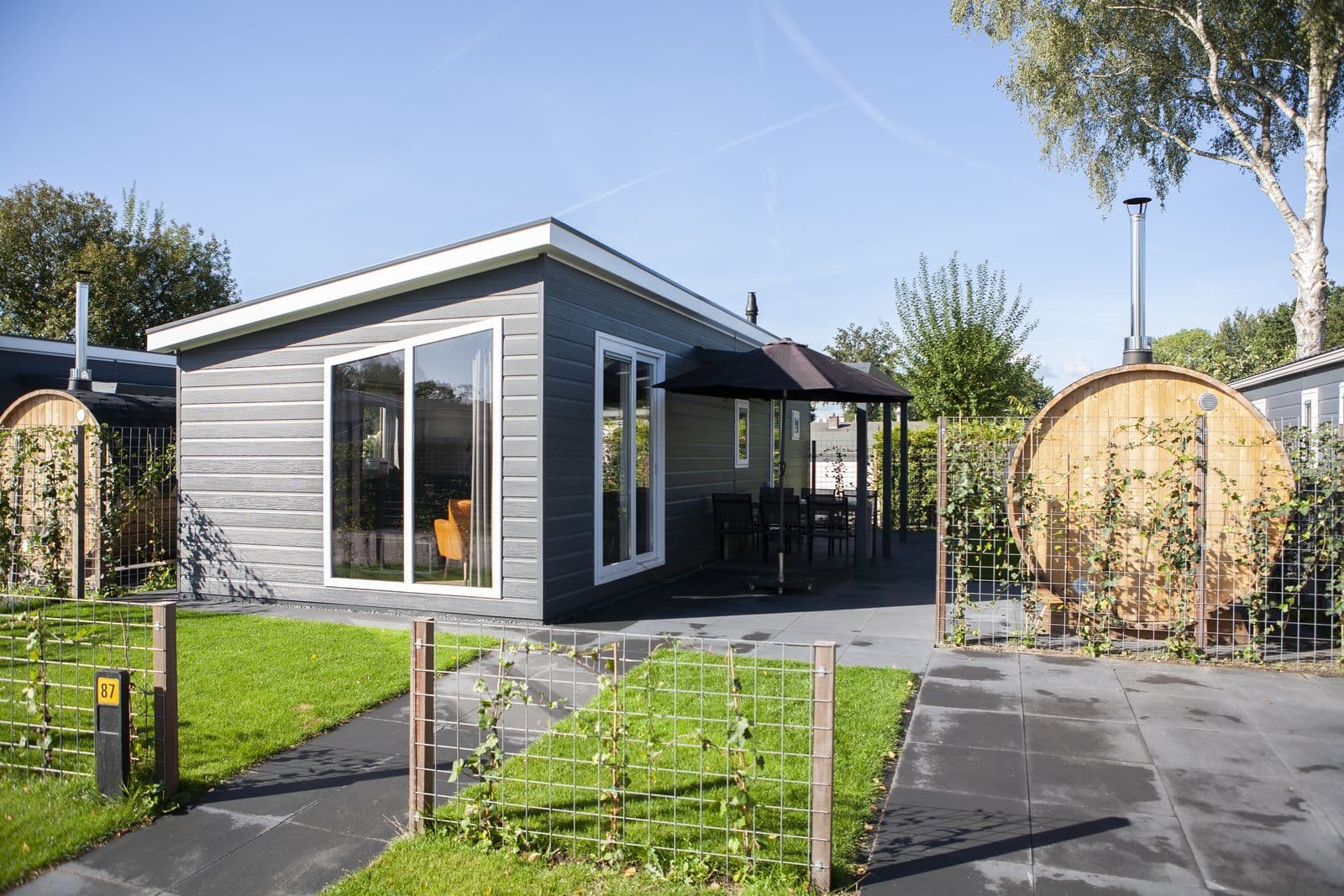 Vakantiechalet voor 6 personen met sauna op de Veluwe