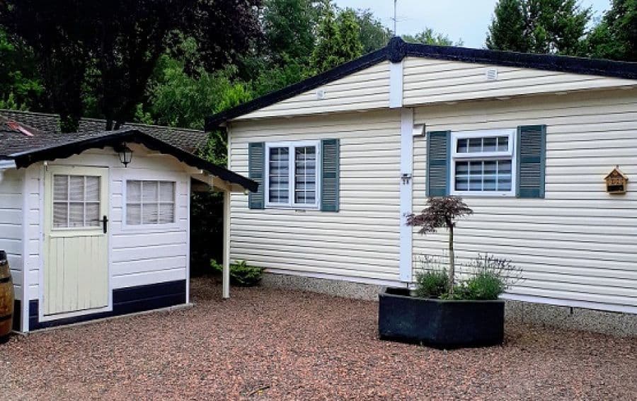 Luxe chalet voor 6 personen met eigen parkeerplaats in Uddel