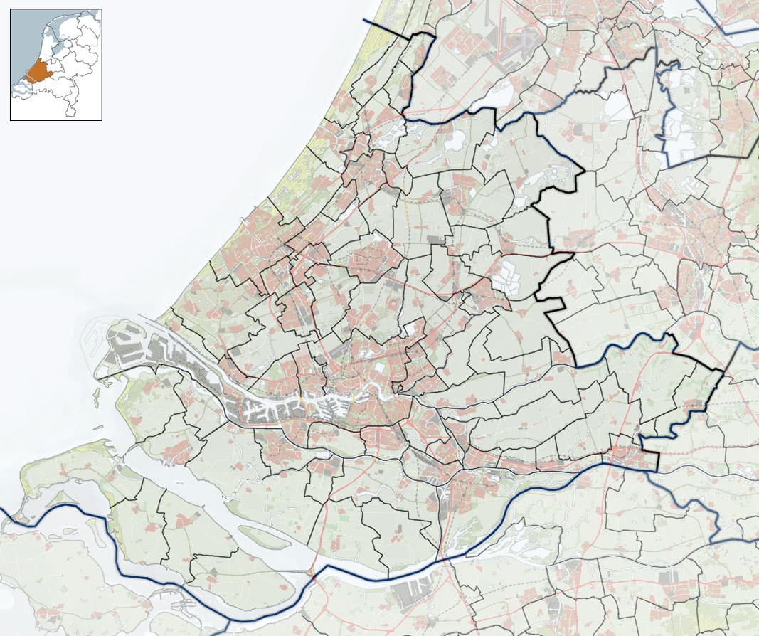 Landschap in Zuid-Holland