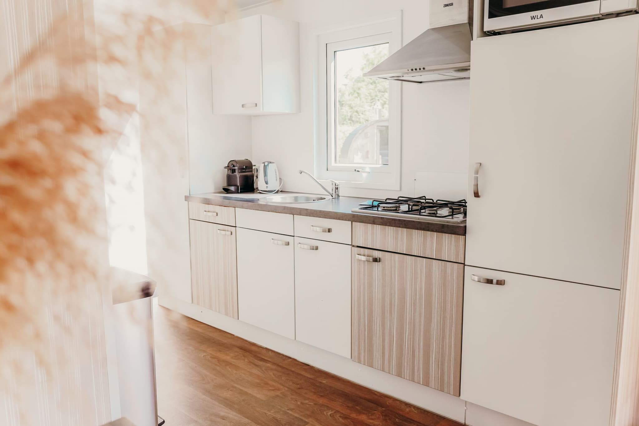 Luxe vierpersoons lodge met privé sauna op de Veluwe