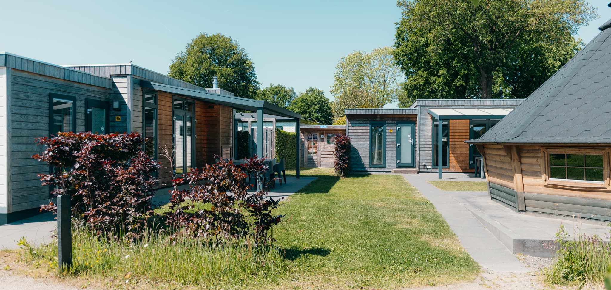 Twee luxe villa's voor 12 personen met sauna in Voorthuizen