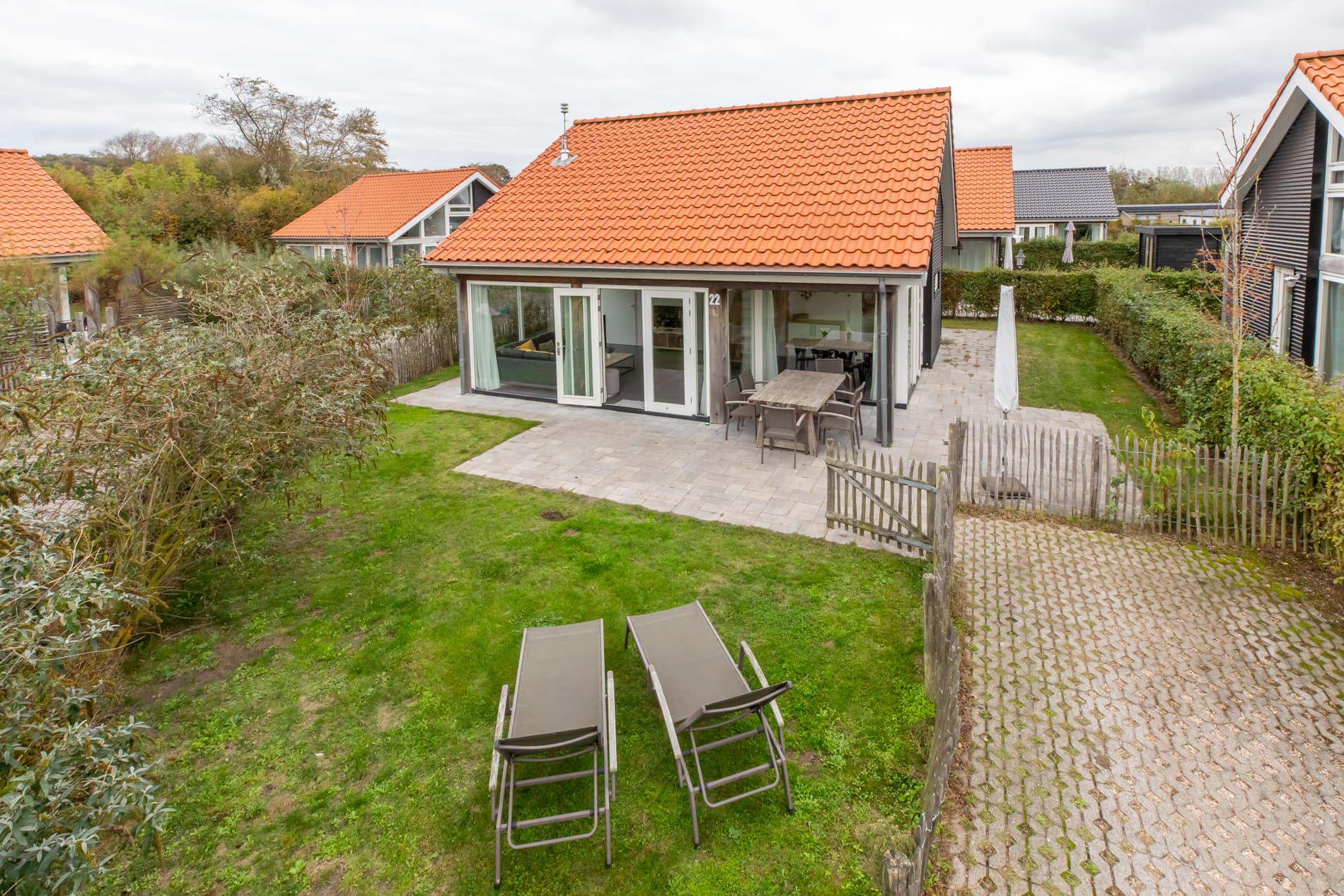 Sfeervol vakantiehuis Zonnedorp 22 in Renesse