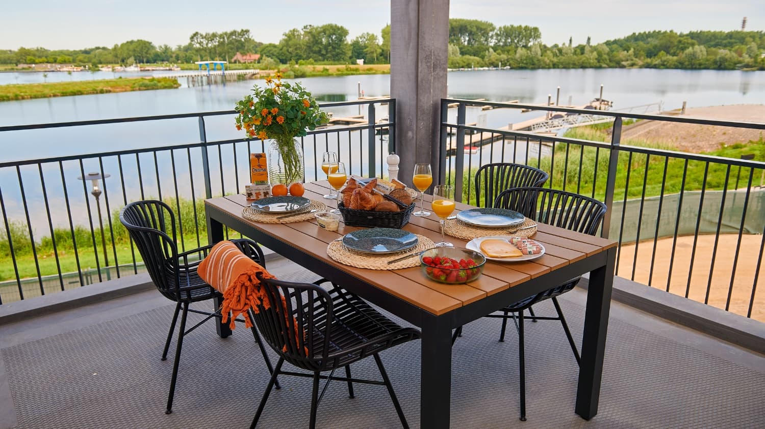 Prachtig appartement met uitzicht over de jachthaven