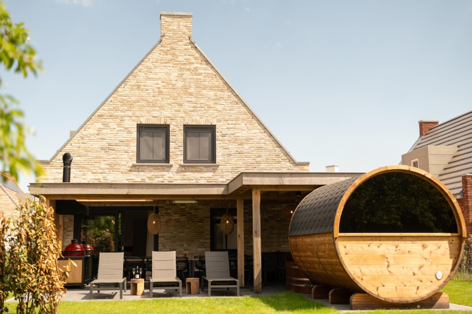 Vrijstaande wellnessvilla voor 12 personen in Thorn