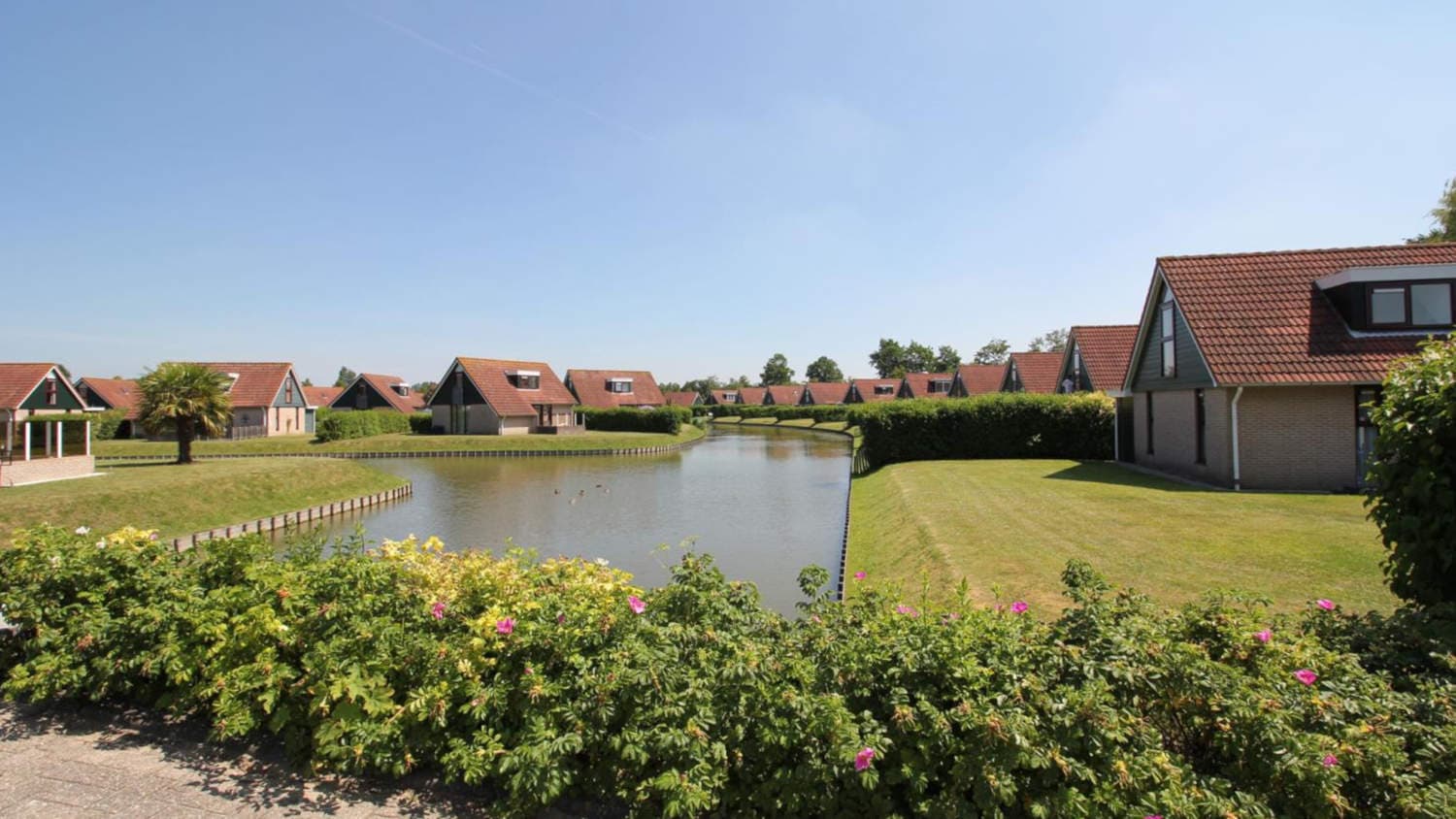 6-persoons wellness bungalow met eigen spa in Heinkenszand