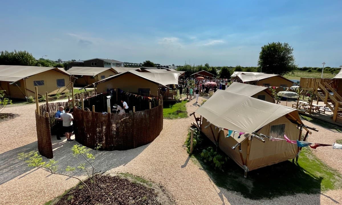 Sahara Stay: strandcamping met activiteiten in Zuid-Holland