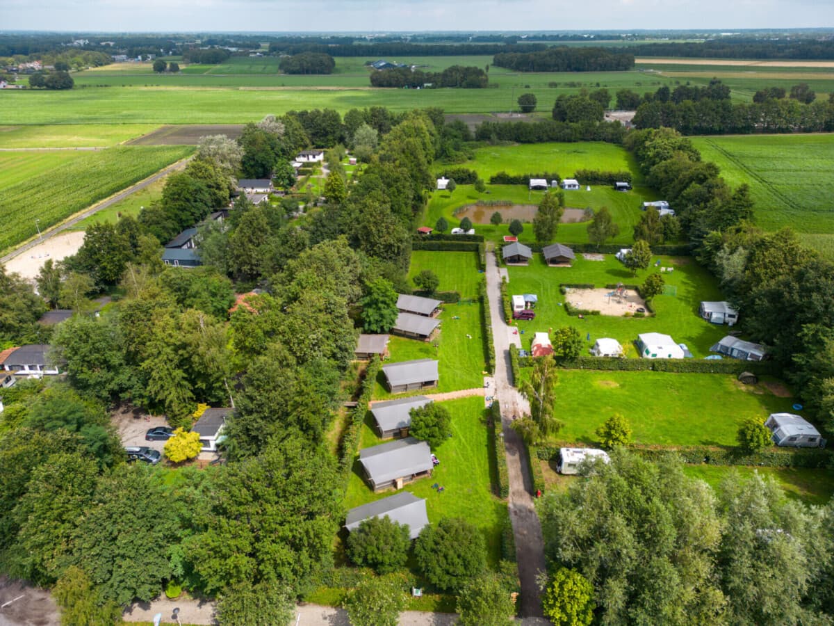 Safaritent op Camping Emmen in Drenthe